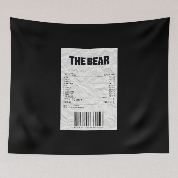 Item preview, The Bear Season 2 Receipt designed and sold by d-obsession-k.