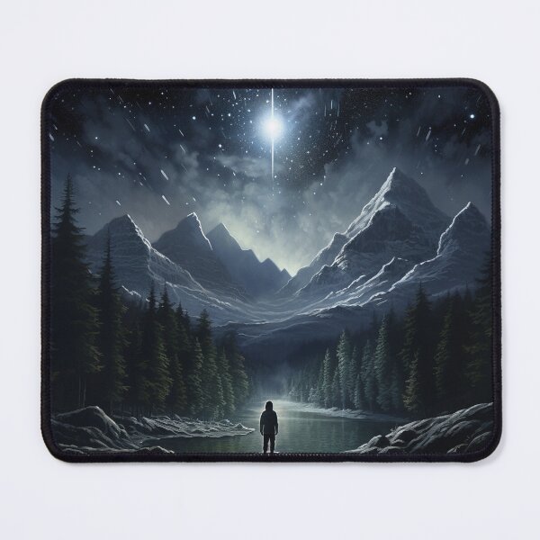 Item preview, Northern Starlit Forest designed and sold by PrintifyWorld.