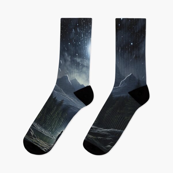 Item preview, Northern Starlit Forest designed and sold by PrintifyWorld.