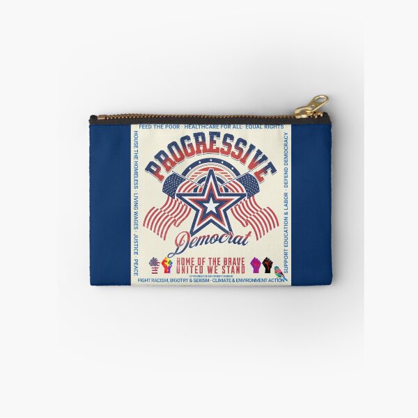 Item preview, PMD00994 Progressive Movement Designs vintage patriotic American flag  Progressive Democrat design shows you support democracy progressive goals for Progressives Democrats Liberals designed and sold by ProgressiveLeft.
