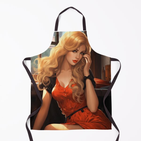 Item preview, A Vintage Pin Up Anime Girl designed and sold by GoodOldVintage.