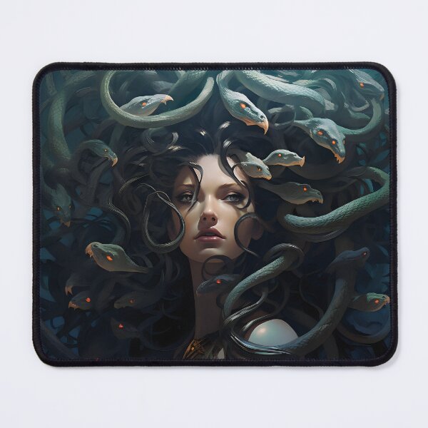 Item preview, The Epic Battle: Brave Warriors Face the Medusa in a Dangerous Battle for Riches and Glory. designed and sold by InsaneLEDP.