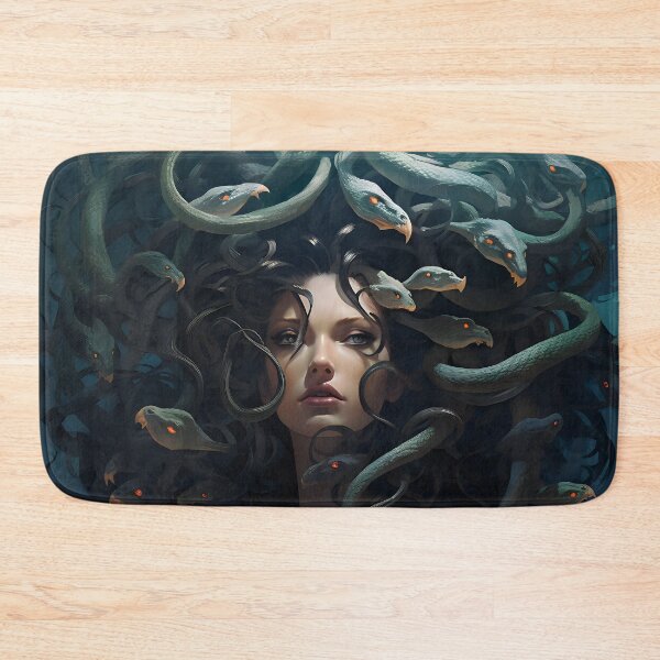 Item preview, The Epic Battle: Brave Warriors Face the Medusa in a Dangerous Battle for Riches and Glory. designed and sold by InsaneLEDP.