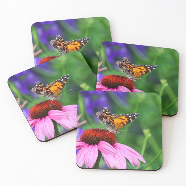 Item preview, Butterfly on Echinacea Flower at Morris Arboretum   designed and sold by Sonya Umble.