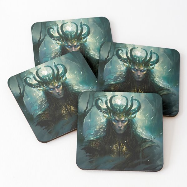 Item preview, Loki, the cunning Norse god: Intrigue, transformations and loyalties in the divine realms. designed and sold by InsaneLEDP.