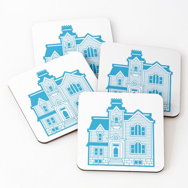 Item preview, Victorian house blue color designed and sold by marco2r.