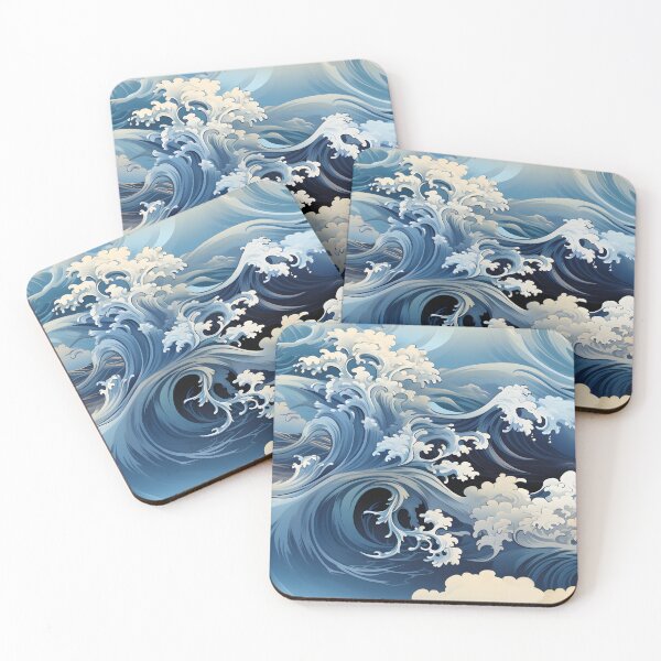 Item preview, Waves 2 designed and sold by SkyPouikPouik.