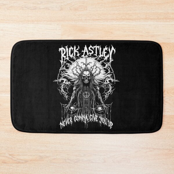Item preview, Rick Astley \/ Original Metal Style Design designed and sold by AestheticNow.