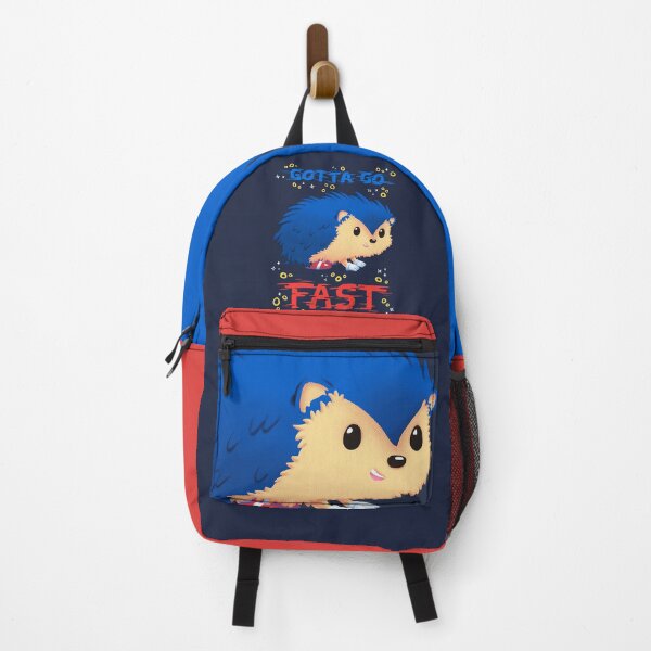 Item preview, Gotta Go Fast // Cute Hedhehog, Retro Platformer Game, Meme designed and sold by Geekydog.