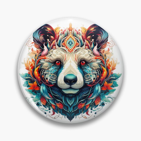 Item preview, Colorful Panda Bear - Panda Art For Panda Lovers designed and sold by AlanPhotoArt.