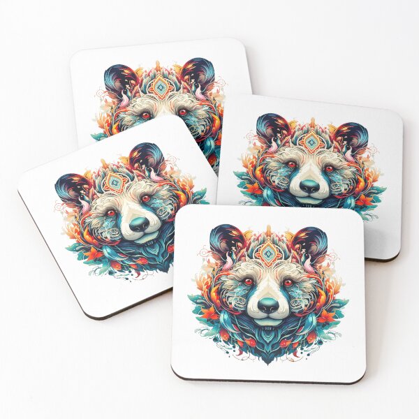 Item preview, Colorful Panda Bear - Panda Art For Panda Lovers designed and sold by AlanPhotoArt.