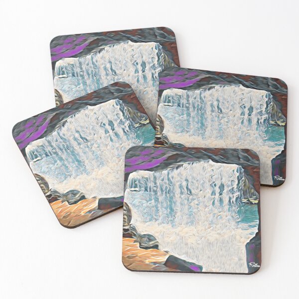 Item preview, KONA HILTON WATERFALL  designed and sold by ArtbyRolleen.