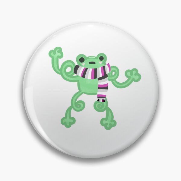 Item preview, PRIDE FROGGO- ace designed and sold by SilyBilyDoodles.