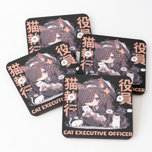 Item preview, CAT EXECUTIVE OFFICER designed and sold by Chibi Cat Art Corner.