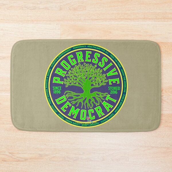 Item preview, PMD00998 Progressive Movement Designs Progressive Democrat vintage green tree design shows you support democracy progressive goals for Progressives Democrats Liberals Environmentalists designed and sold by ProgressiveLeft.