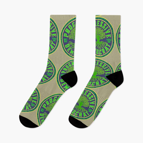 Item preview, PMD00998 Progressive Movement Designs Progressive Democrat vintage green tree design shows you support democracy progressive goals for Progressives Democrats Liberals Environmentalists designed and sold by ProgressiveLeft.