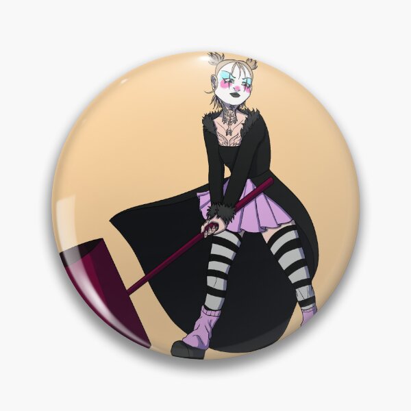 Item preview, Clown Girl Wields a Mallet designed and sold by bumblefae.