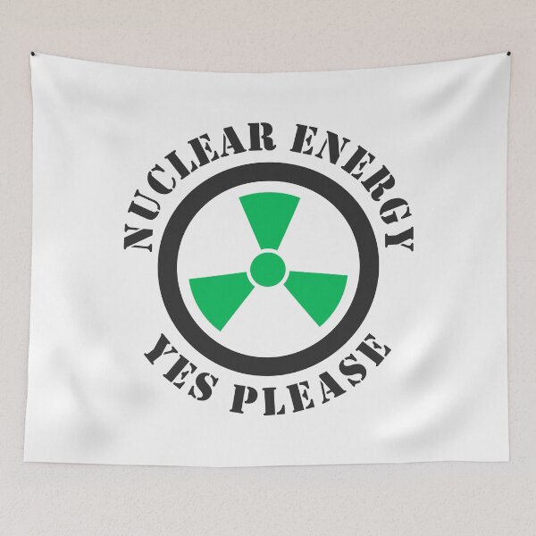 Item preview, Nuclear Energy, Yes Please, Nuclear Power designed and sold by HandicraftArt.