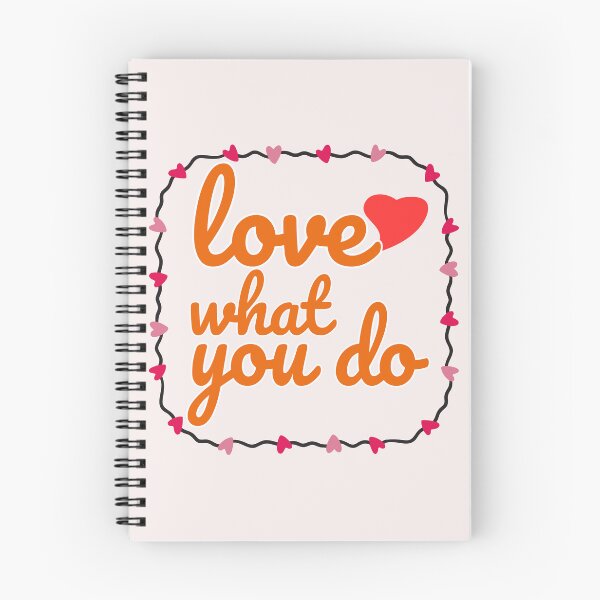Item preview, Passion in Action - Love What You Do Motivational Quote | Inspirational Art designed and sold by OrangeMG.