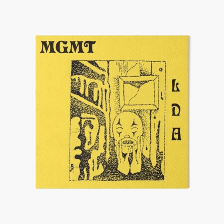 Little Dark Age - MGMT Art Board Print