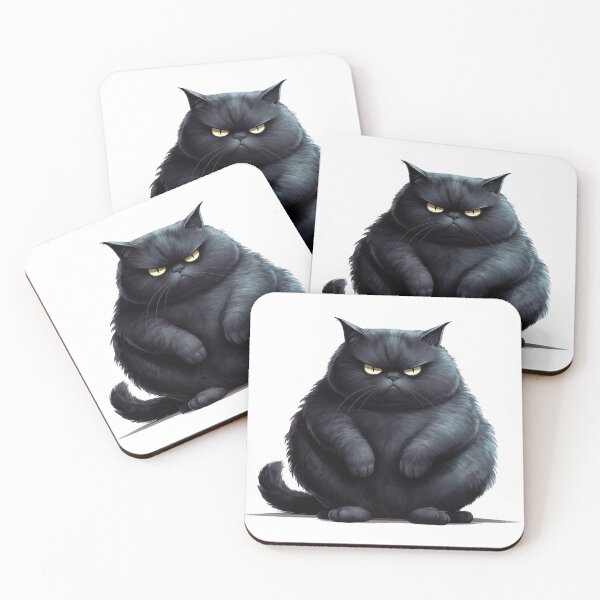 Item preview, Black British cat 1 designed and sold by giggles-omg.