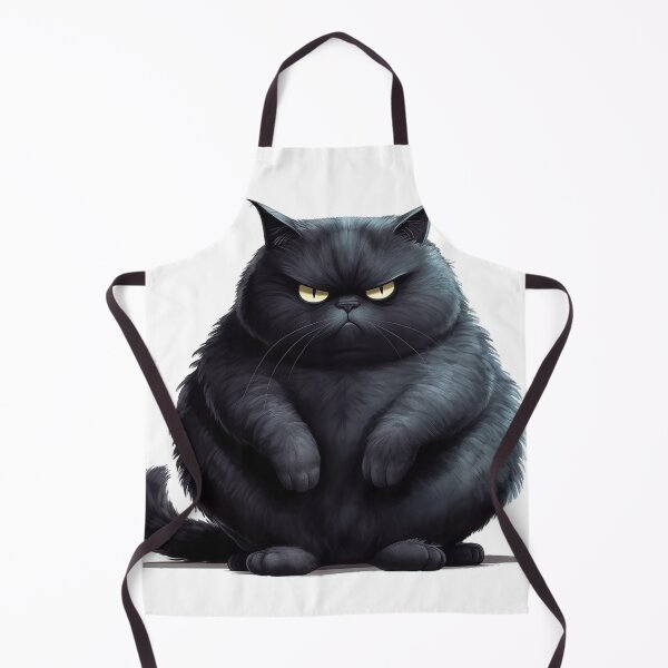 Item preview, Black British cat 1 designed and sold by giggles-omg.