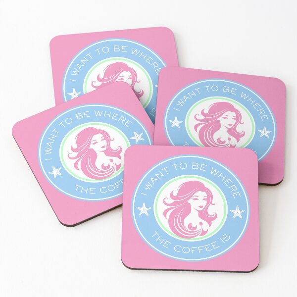 Item preview, Mermaid Coffee designed and sold by UtterlyCutterly.