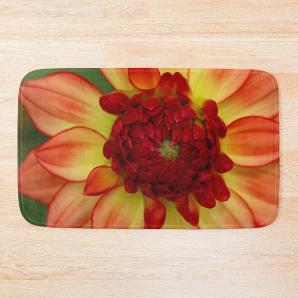 Item preview, Macro Orange Dahlia Flower designed and sold by Sonya Umble.
