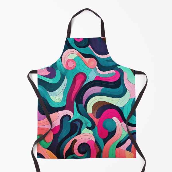 Item preview, Abstract Splashes in Shades of Pink, Green, and Turquoise designed and sold by MyMerryMary.