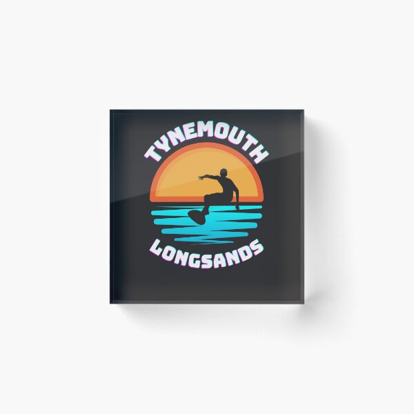 Item preview,  Tynemouth Longsands Surfing Sunset designed and sold by MerchByCraig.