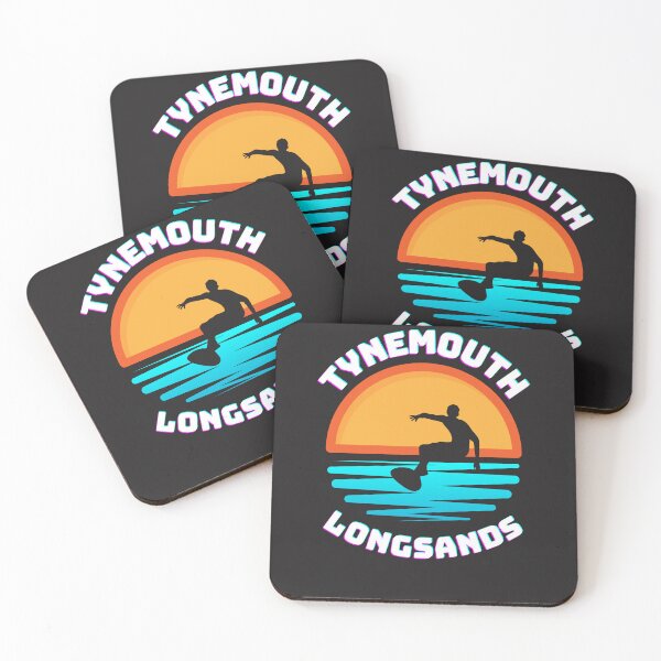 Item preview,  Tynemouth Longsands Surfing Sunset designed and sold by MerchByCraig.