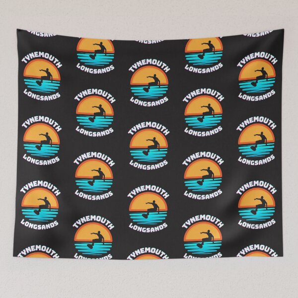 Item preview,  Tynemouth Longsands Surfing Sunset designed and sold by MerchByCraig.