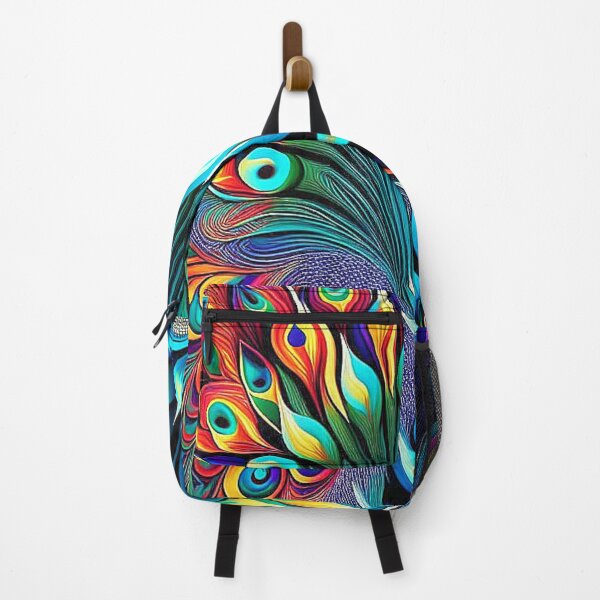 Item preview, Fascinating play of colours: Abstract image based on peacock feathers designed and sold by Minpadesign.