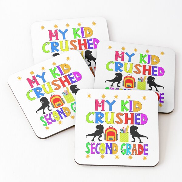 Item preview, My kid crushed second grade designed and sold by TJHstudio.