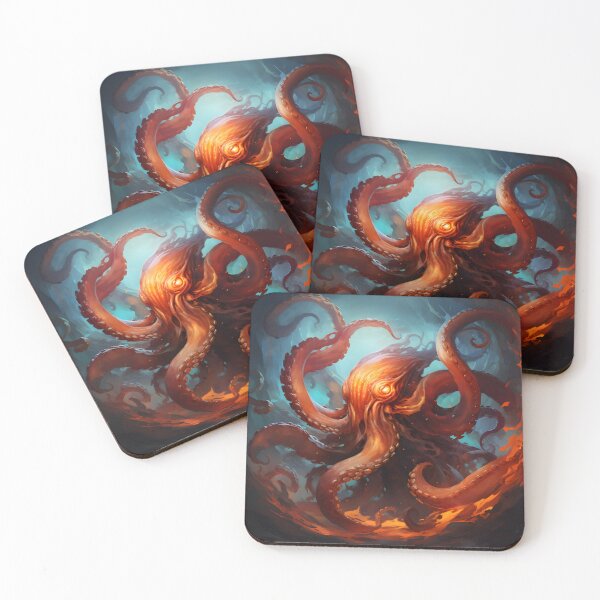 Item preview, Kraken in the Abyss designed and sold by CraftedByKoby.