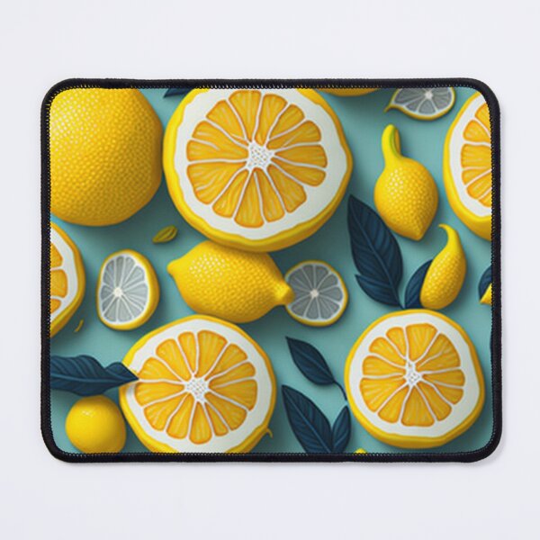Item preview, Beautiful Lemon Fruit Pattern Design Pattern Print designed and sold by randomtdesigns.