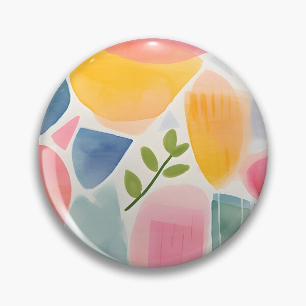 Item preview, Colorful watercolor pattern designed and sold by enipra.