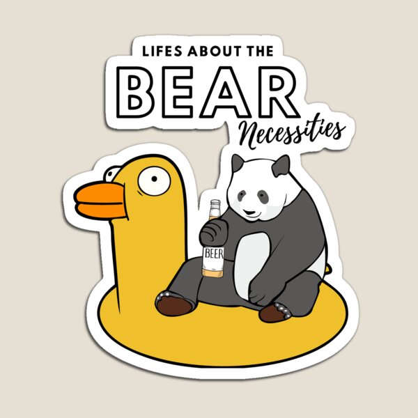Item preview, Bear Necessities (dark blue) designed and sold by BuckWildDesigns.
