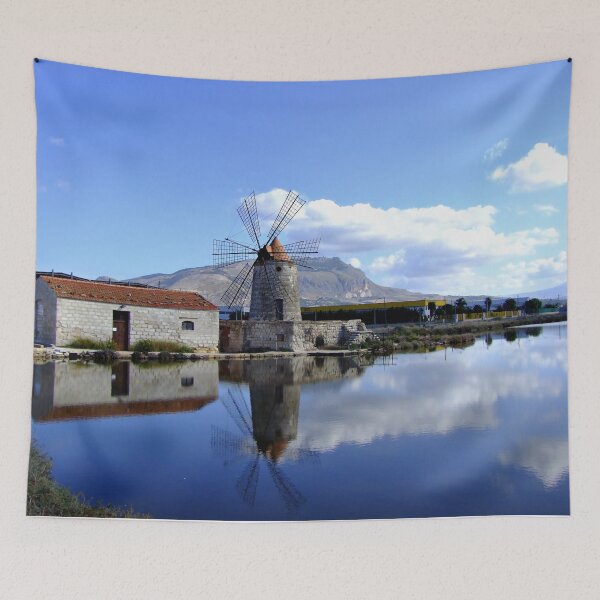 Item preview, windmill & saltpan designed and sold by Antonello Incagnone "incant".