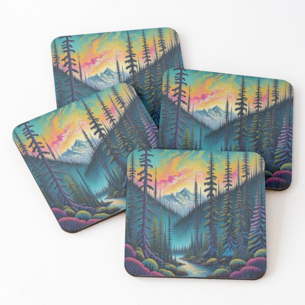 Item preview, Alaska spruce forest designed and sold by Shawnacee Brook.