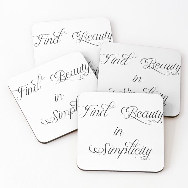 Item preview, Find Beauty in Simplicity designed and sold by HypeElegance.