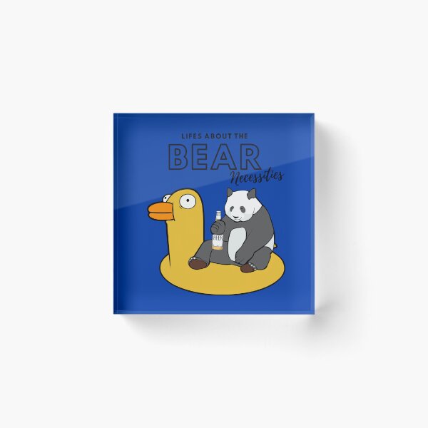 Item preview, Bear Necessities (dark blue) designed and sold by BuckWildDesigns.