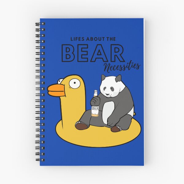 Item preview, Bear Necessities (dark blue) designed and sold by BuckWildDesigns.