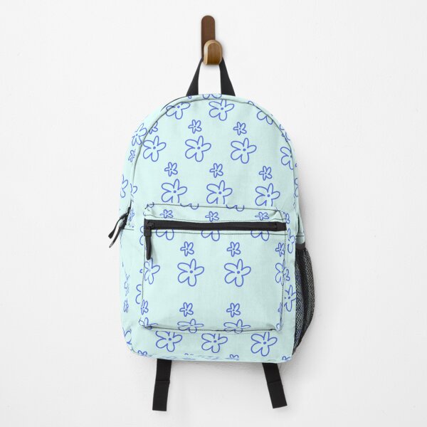 Item preview, Copy of Pattern Flower design, Flower design, sky blue background, designed and sold by thoratsdesign.