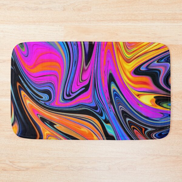 Item preview, Colorful liquid paint marble pattern designed and sold by 1Celery.