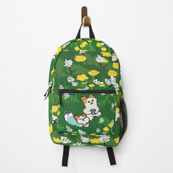 Item preview, DangDang’s flower backpack  designed and sold by TippyToeArt.