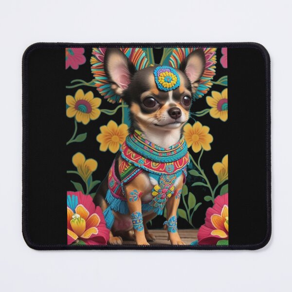 Item preview, Unlock the Charm of Indigenous Mexican Little Chihuahua Clip Art | Personalized Items designed and sold by ShoppingKazkar.