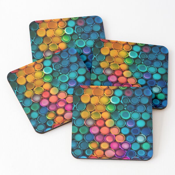 Item preview, Metal Wheels in Neon Colors designed and sold by MyMerryMary.