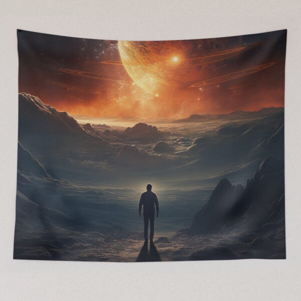 Item preview, Celestial Rhapsody: Immersed in Outer Space Dreams designed and sold by Mullet Monkey.