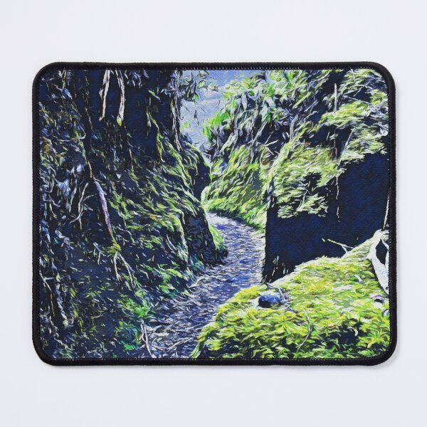 Item preview, NARROW PASSAGE IN RAIN FOREST  designed and sold by ArtbyRolleen.